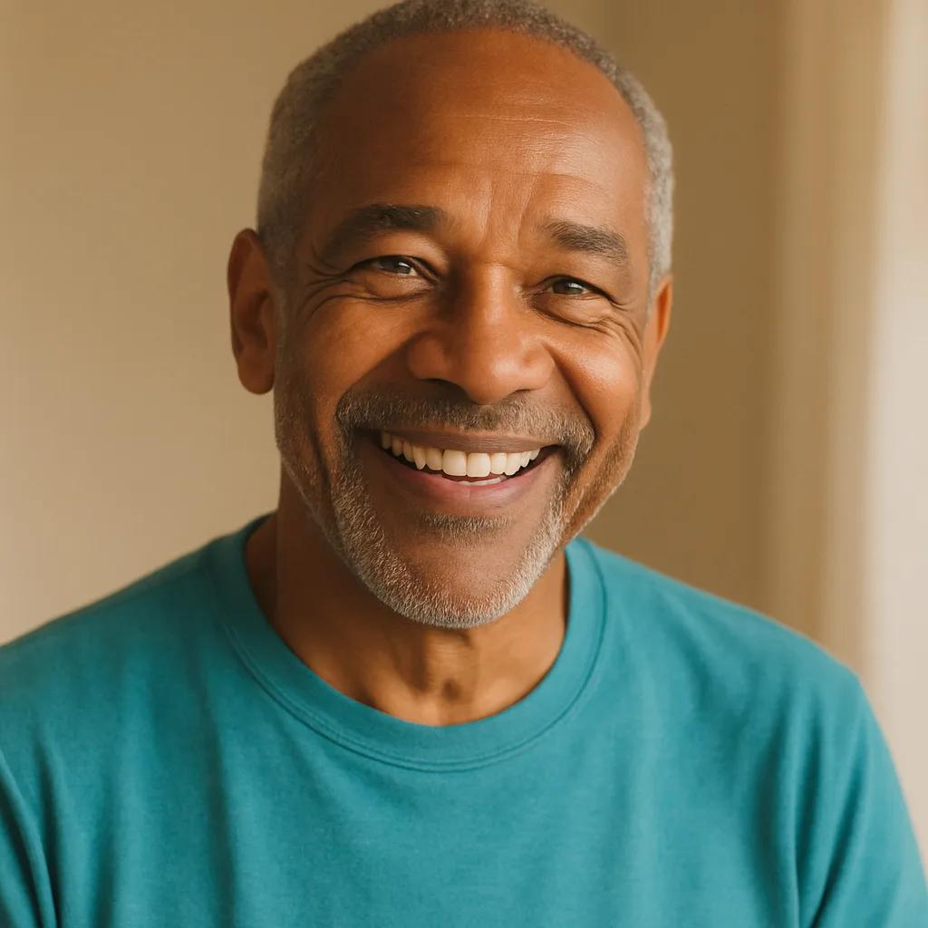 Smiling man in his 60s — member of The West Midlands Dating Site